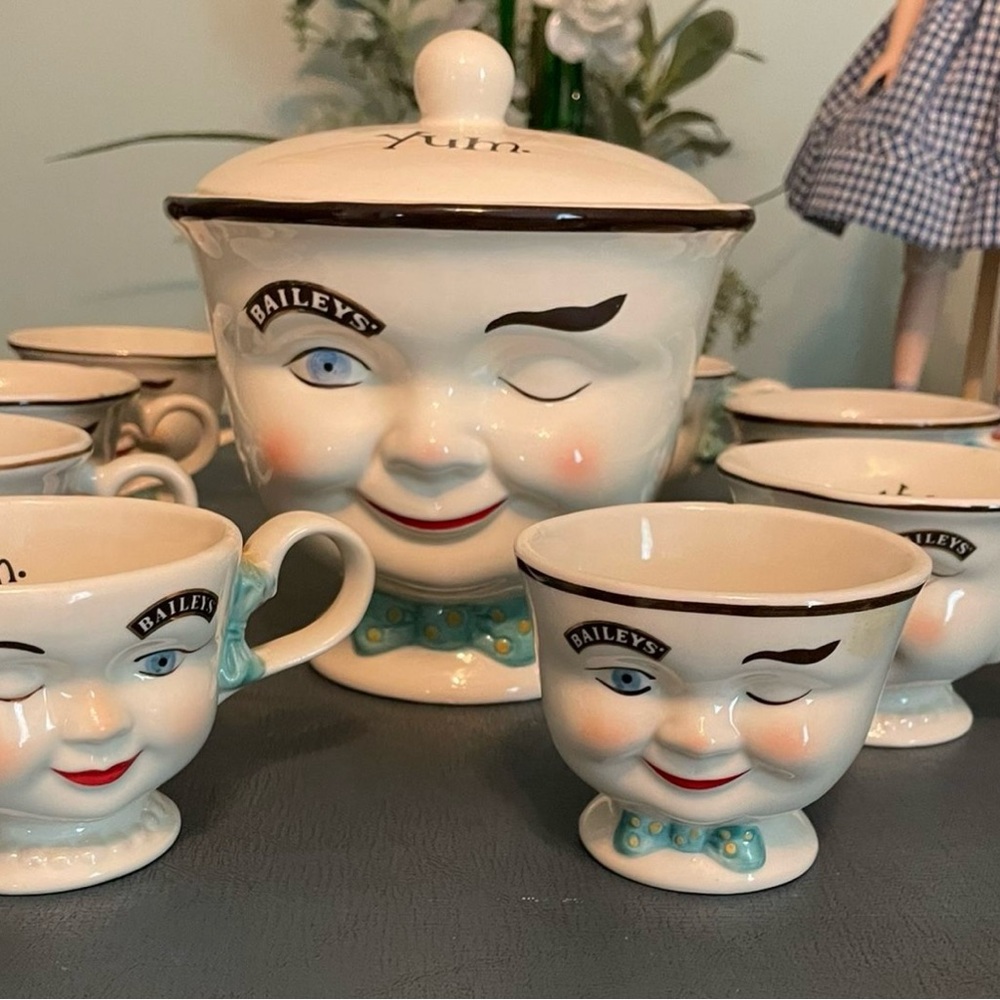 Baileys Coffee Set with Cookie Jar